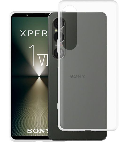 Just in Case Soft Design Sony Xperia 1 VI Back Cover Transparant