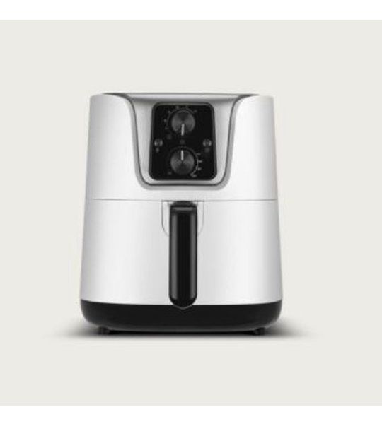 Grundig FRY 6840 Enkel 3 l Vrijstaand 1300 W Heteluchtfriteuse Zwart, Wit