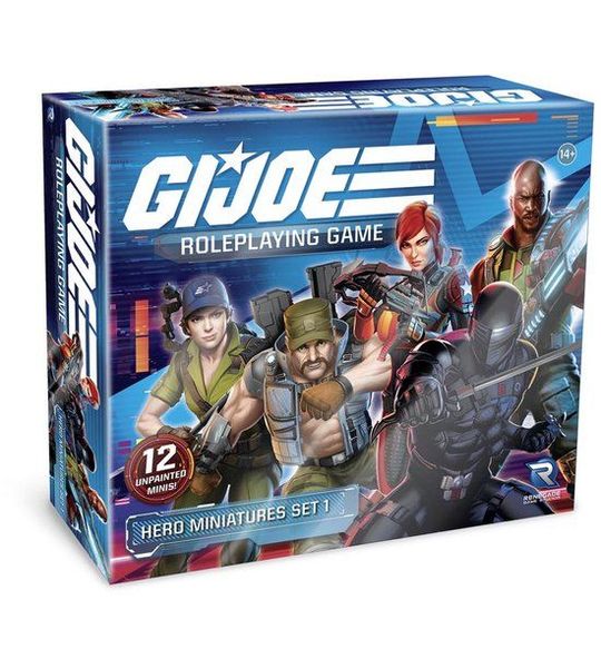 G.I. JOE Roleplaying Game: Hero Miniatures Set 1 - Renegade Game Studios