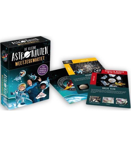 Identity Games De Keine Astronauten Weetjes Kwartet - 2 tot 4 Spelers - 6+ Jaar