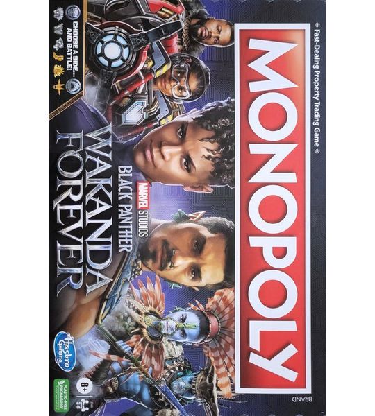 Monopoly Black Panther - Wakanda Forever (Marvel Studios)
