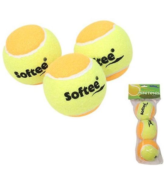 Zak 3 Ballen Softee De Minitenis