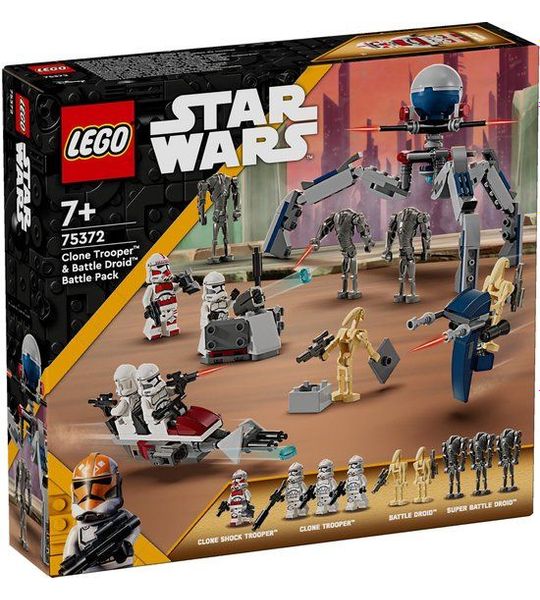 Lego Star Wars 75372 Clone Trooper & Battle Droid Bouwstenen
