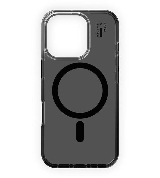IDEAL OF SWEDEN Magsafe Tinted Black Telefoonhoesje Voor Apple Iphone 16 Pro Transparant