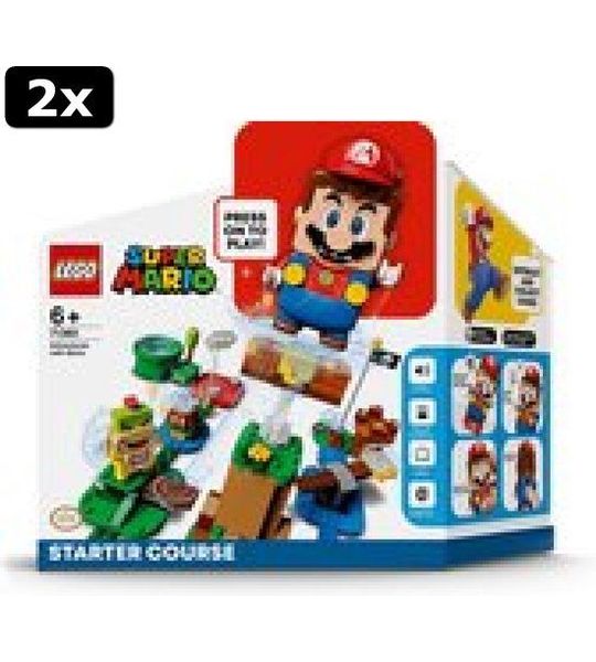 2x LEGO Super Mario Startset Avonturen met Mario - 71360