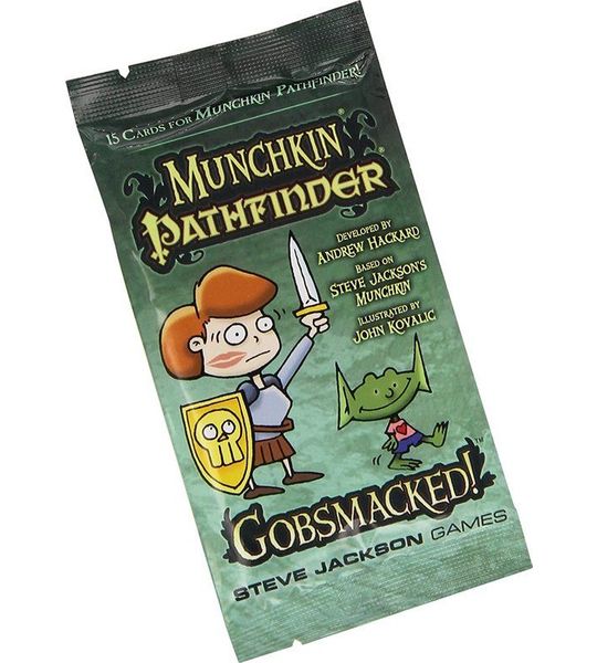 Munchkin Pathfinder Gobsmacked! booster pack