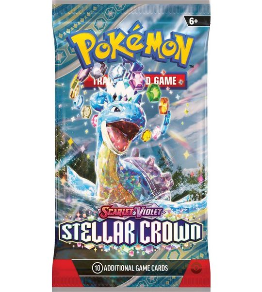 Pokémon - Scarlet & Violet - Stellar Crown - Booster Pack - Trading Cards