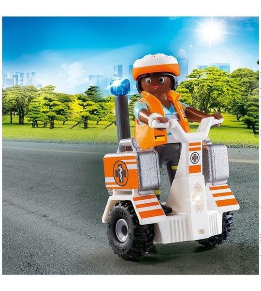 Playmobil 70052 City Life Eerste Hulp Balans Racer met Licht