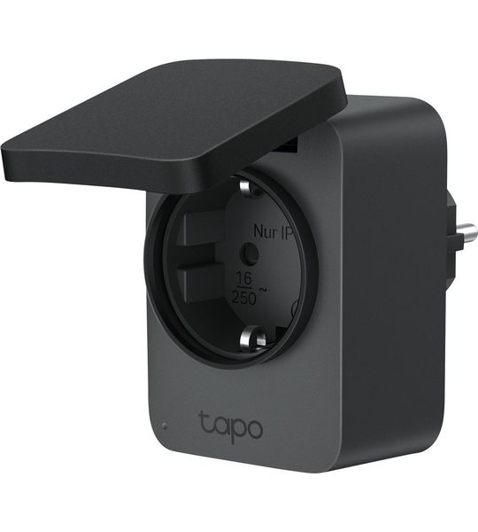 TAPO P410m Slimme Stekker Met Energiemonitor Zwart
