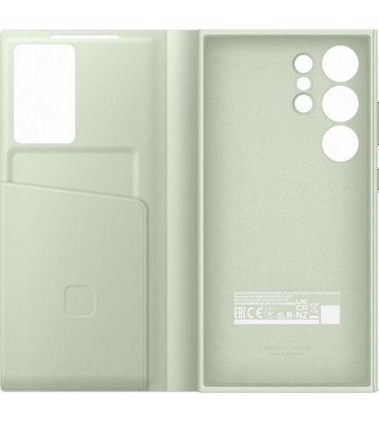 Samsung Galaxy S24 Ultra Smart View Book Case Groen