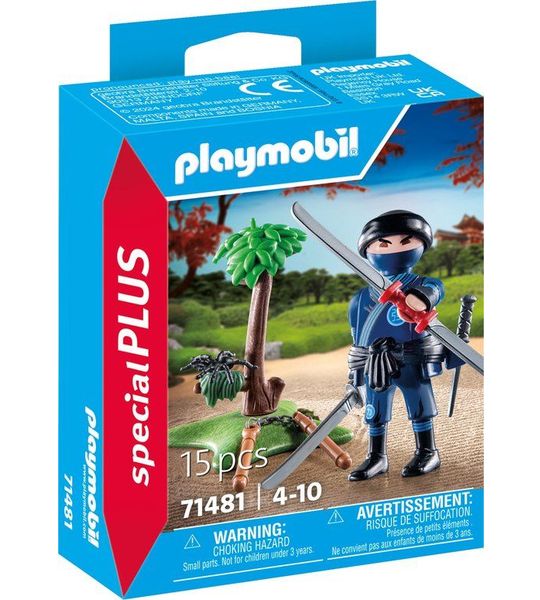PLAYMOBIL Special Plus Ninja met uitrusting - 71481