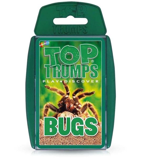 Winning Moves kaartspel Top Trumps Bugs educatief spel multicolor