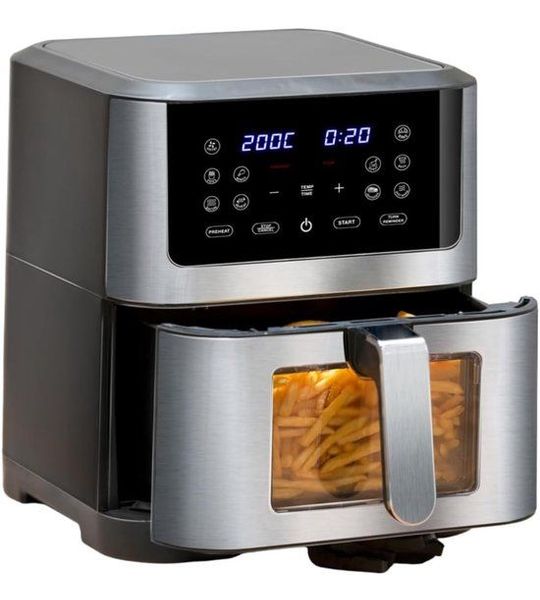 RVV® Heteluchtoven - Oven - Airfryer Oven - Zwart - 38cm x 30cm x 37cm