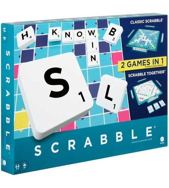 Mattel Scrabble, Bordspel, Lateraal denken, 8 jaar