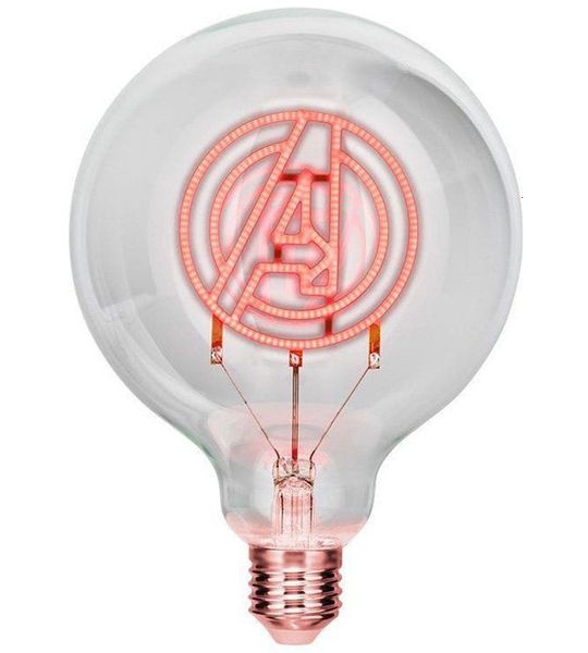 Paladone Products Avengers Neon LED Bulb Logo Lamps / Lights