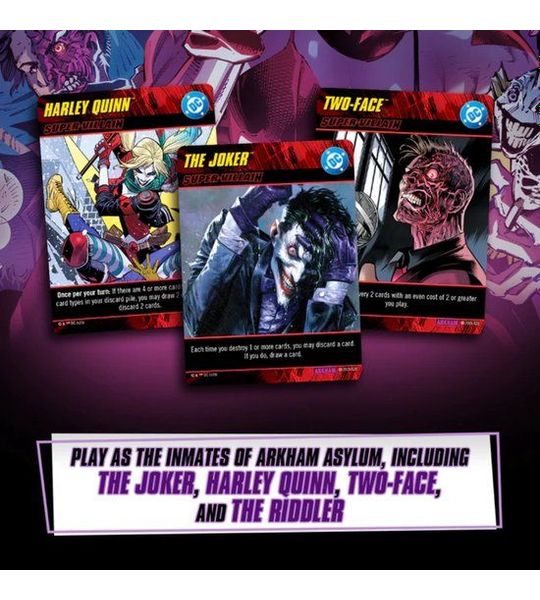 DC Deck-Building Game: Arkham Asylum - Engelstalig kaartspel