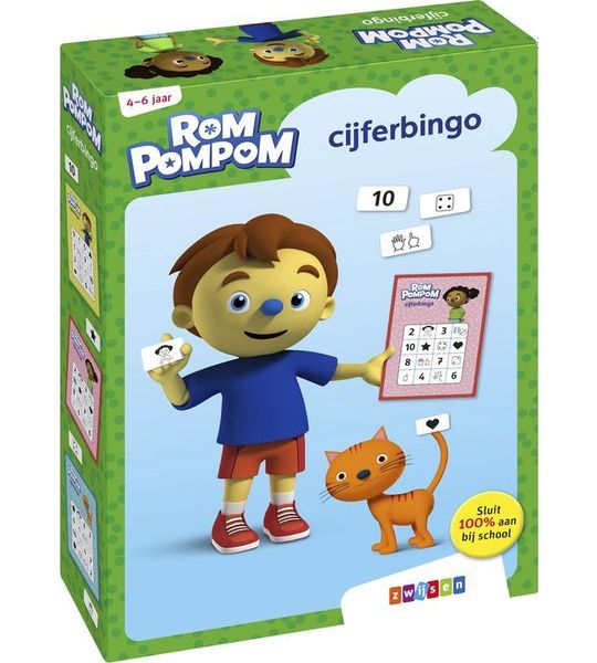 Rompompom  -   Rompompom cijferbingo