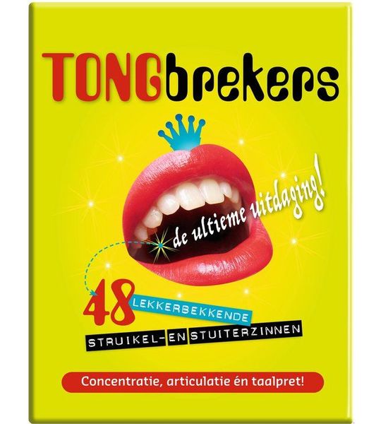 Tongbrekers - de ultieme uitdaging! - lekkerbekkende struikel-en sluiterzinnen