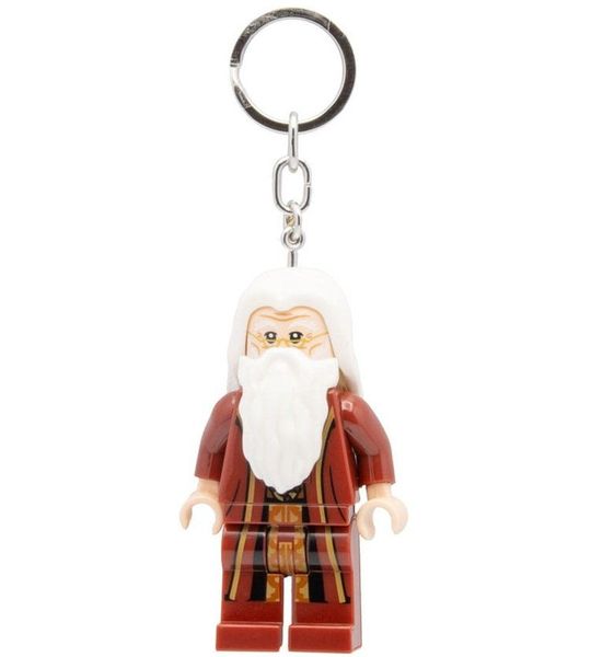LEGO Harry Potter Lichtgevende sleutelhanger - Perkamentus - - ONESIZE