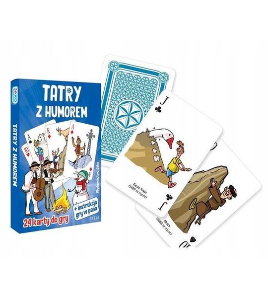 Tatry z Humorem Speelkaarten - Gra Kaartspel