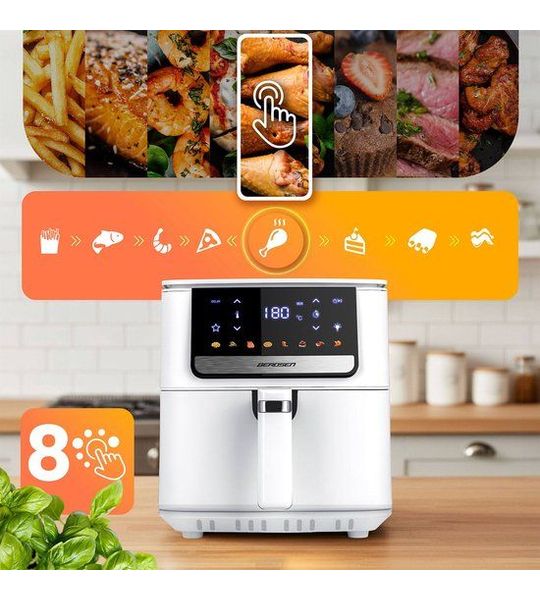 Berdsen BD-662 Serie - Airfryer - 1700W - 6,5L - Wit