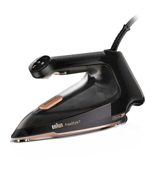 Braun Fi7276bk Freestyle 7 Stoomstrijkijzer Zwart / Brons