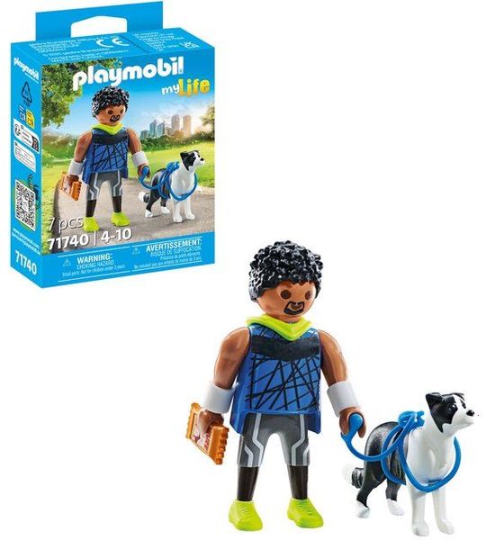 PLAYMOBIL® Jogger met Border Collie - P-71740