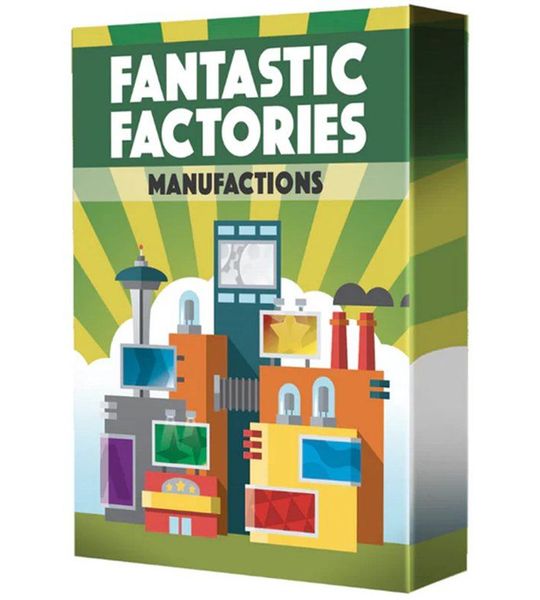 Fantastic Factories Manufactions Expansion - Bordspel Uitbreiding - Engels