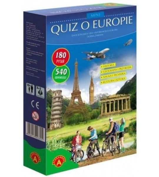 Alexander Quiz o Europie - mini Bordspel Educatief