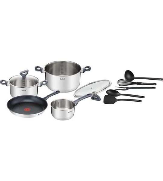 Tefal G713SB Daily Cook Kookset 11-delig Pan Zilver