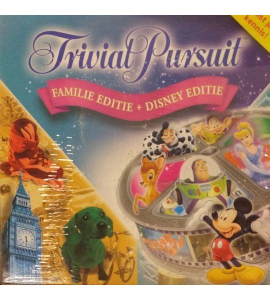 Trivial pursuit - Familie editie + Disney - speciale mini editie - Hasbro