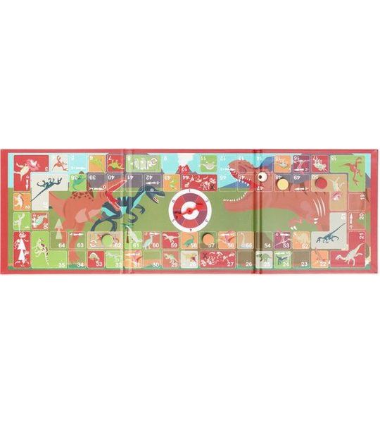 SCRATCH Magnetic Board Game To Go - Goose Board - Dino