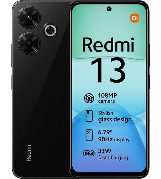 Xiaomi Redmi 13 8gb/256gb - 256 Gb Zwart