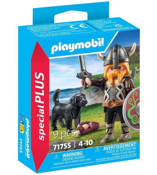 Playmobil 71755 viking met waakhond.