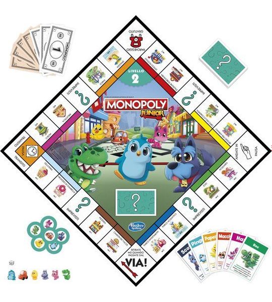 Monopoly Junior Bordspel Economische simulatie