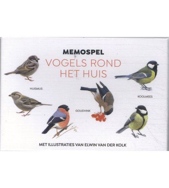 Vogels rond het huis - memospel