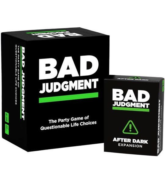 Bad Judgement + After Dark Expansion - Kaartspel - Party spel - Engels