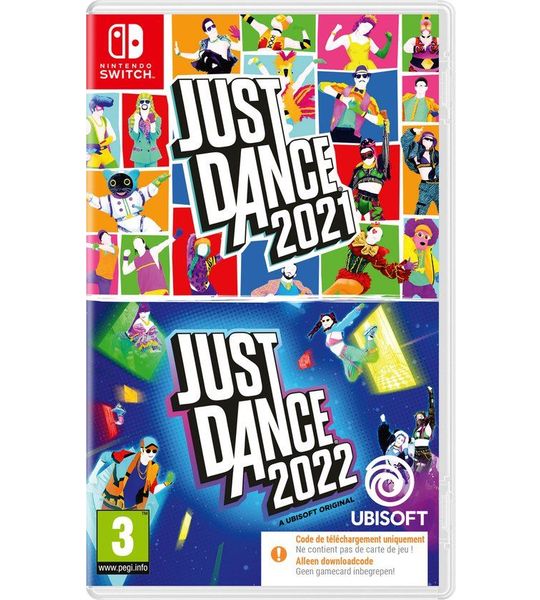 Ubisoft Just Dance 2021 + 2022 (code In A Box) Nintendo Switch