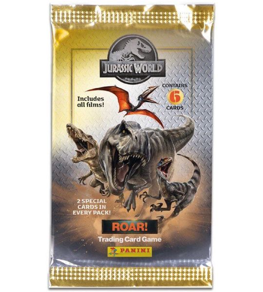 Jurassic World Roar Trading Card Game Booster Pack
