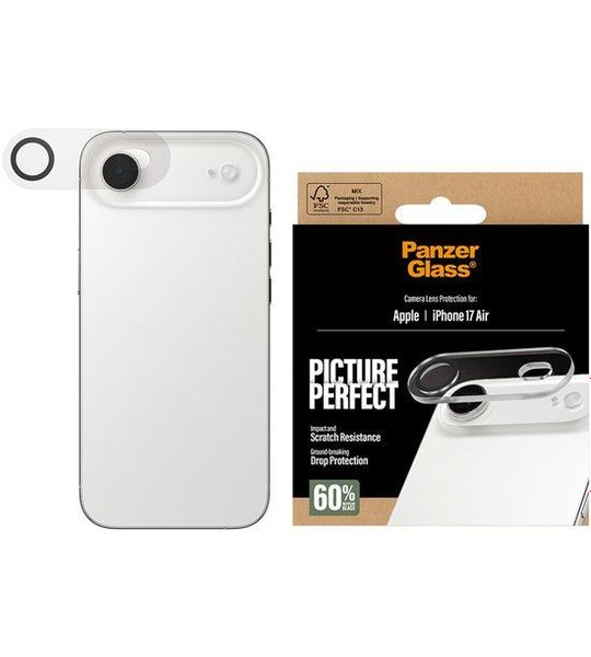 PanzerGlass Iphone 17 Air Picper Camera Clear Smartphone-lens Voor Apple Transparant