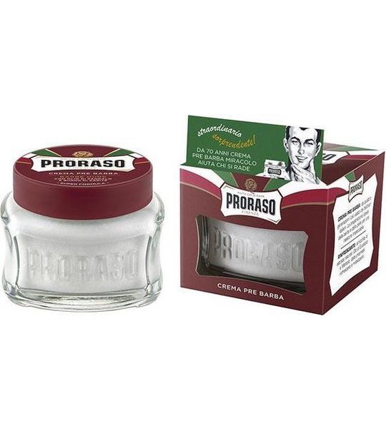 100ml Proraso Pre And Aftershave Creme Sandelwood