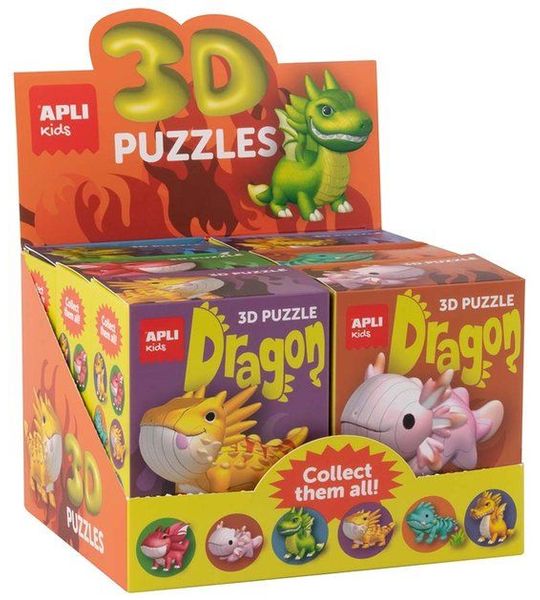 Apli Puzzel Draken Groen