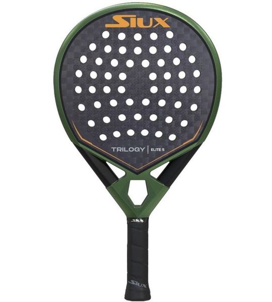 Siux Trilogy Elite 5 Padelracket Groen 355-375 gr