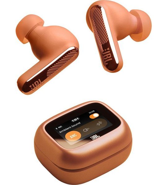 JBL Live Beam 4 Draadloze Oordopjes Met Noise Cancelling En Smart Case (2026) Oranje