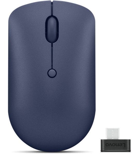 Lenovo 540 USB C Compacte Draadloze Muis Blauw