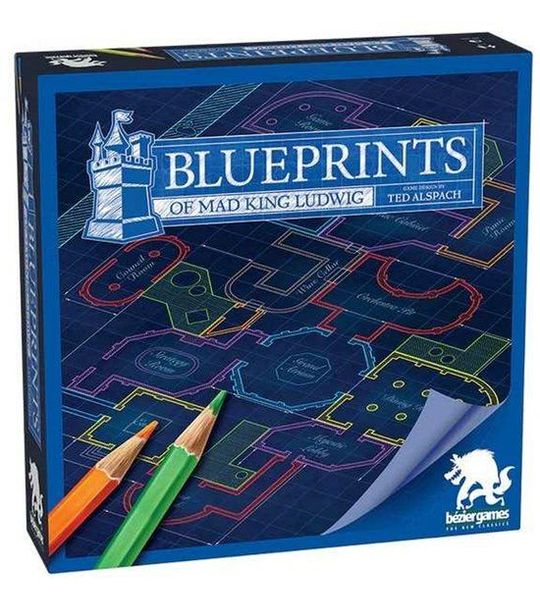Blueprints of Mad King Ludwig - Kaartspel (ENG)