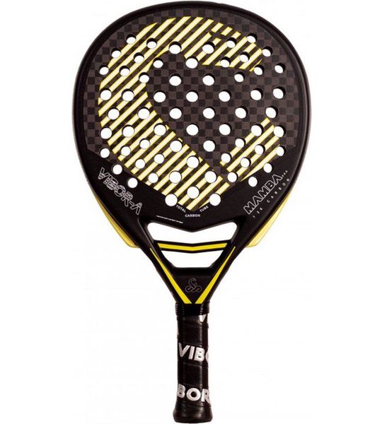 Vibora Mamba Pro Black - 12K (Druppel) - 2025 padel racket