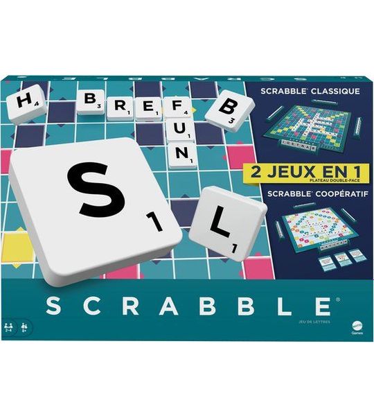 Scrabble Together - Bordspel - 2 jeux en 1 - Franstlig