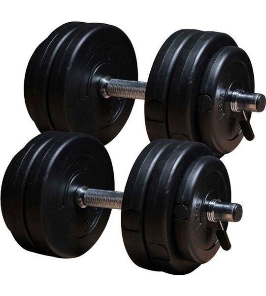 Fit'n Shape 2x Verstelbare Dumbbells, 30kg