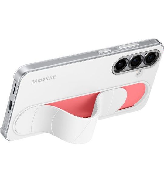 Samsung Standing Grip Telefoonhoesje Voor Samsung Galaxy S25 Wit